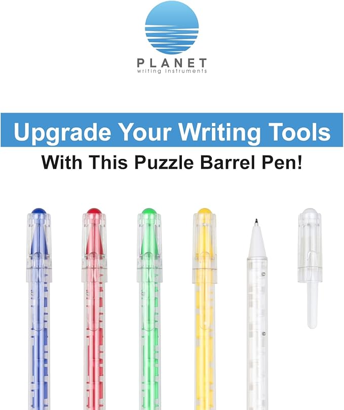 Custom Maze Ballpoint Pens – Personalized Puzzle Pens with Logo/Text – Promotional Pens for Events, Schools, Trade Shows – Fun Interactive Design (Red, 300 Count, Pack of 1)