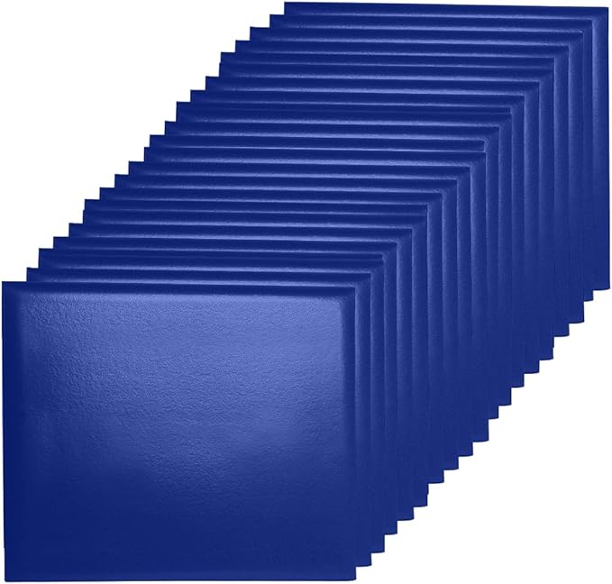 Diploma Cover 8.5” x11” Diploma Holder of Graduation Leatherette Padded Certificate(Tent Style),20-Pack