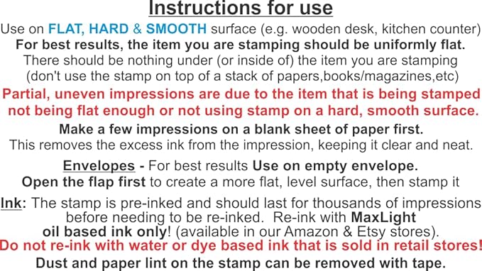 PrettySweetParty Self Inking Return Address Stamp - Custom 4 Line Personalized Address Stamp for Envelopes, Wedding Invitations, Business, Mailing Labels (Hartwell)