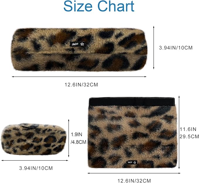 SPRING SEAON Wheelchair Armrest Covers 2 Pack Soft Memory Foam Wheelchair armrest Pads Wicking Washable for Office Transport Chair (Khaki Leopard Print)