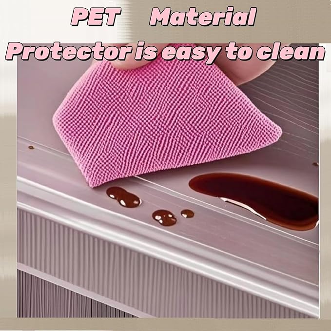 Clear Edge Protector, 1.18in Width x9.84ft Length(3cmx3m) Self-Adhesive Table Edge Guard,Sharp Edge Wrap Cover Tape,Furniture Corner Protectors