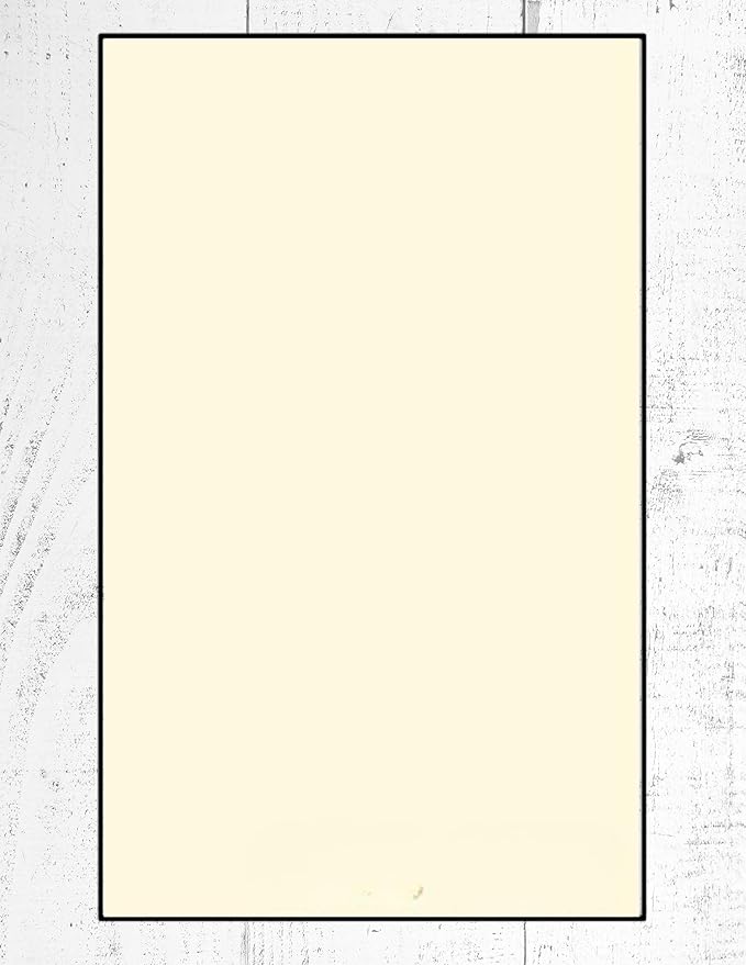 Limited Papers (TM) Colored Copy and Printing Paper, 8.5"x14" Legal Size, 24 Pound, 500 Sheets Per Ream. (2500, Cream)