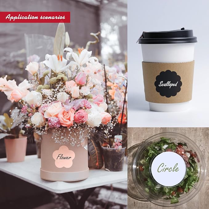 Custom Stickers Personalized Labels - Customized Stickers with Any Design Image Logo Text,Custom Stickers for Business Logo,Custom Thank You Label Stickers,100 Labels (Heart,5"x5")
