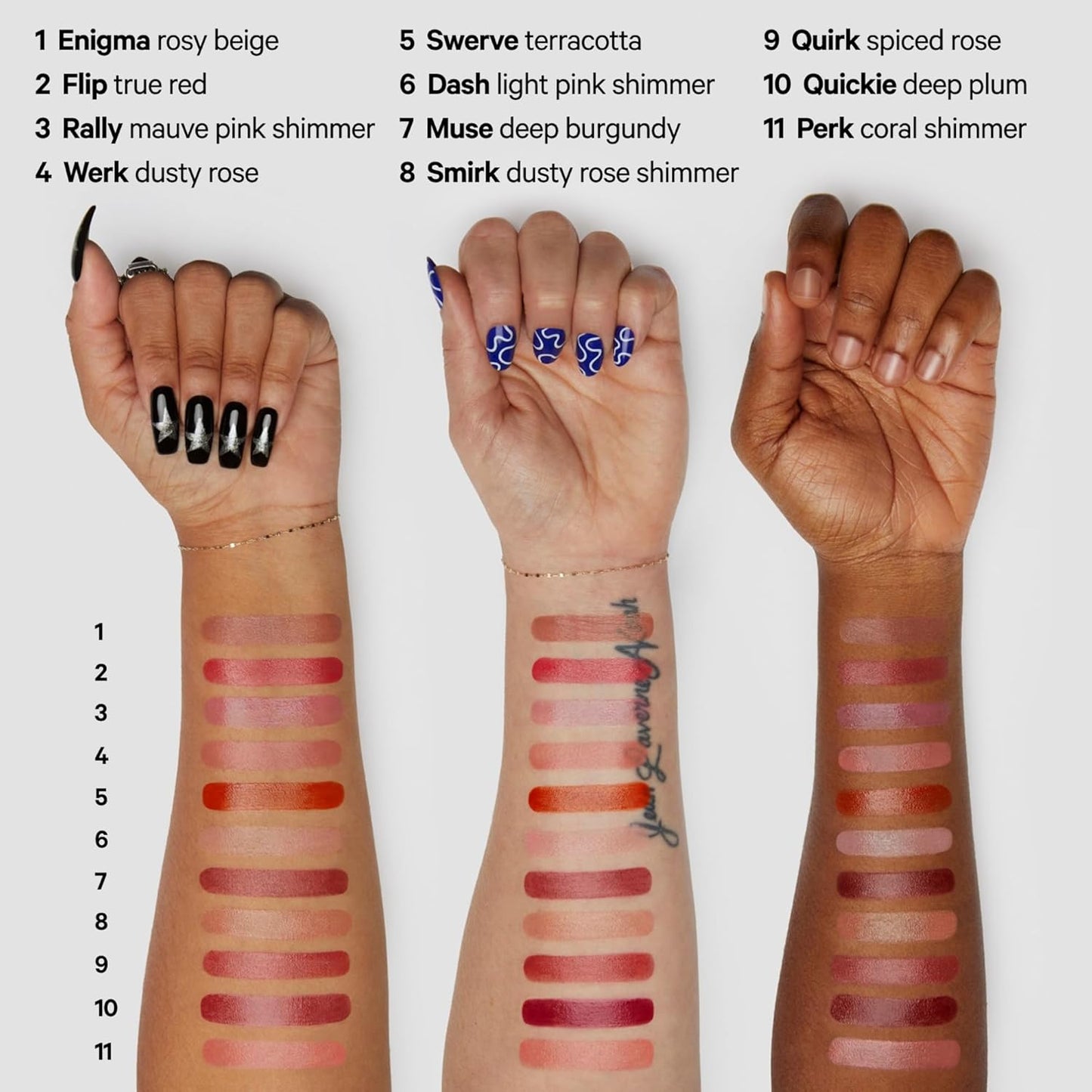 Milk Makeup Lip + Cheek, Rally (Mauve Pink Shimmer) - 0.21 fl oz - Cream Blush & Lip Color - Buildable & Blendable - 1,000+ Swipes Per Stick - Non-Comedogenic - Vegan, Cruelty Free