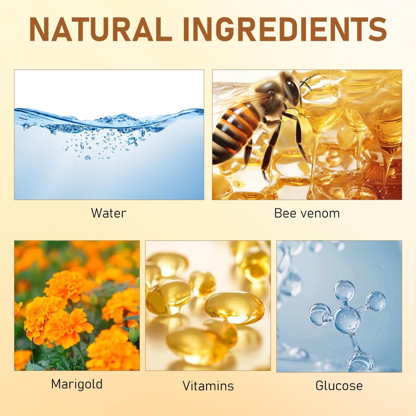 Bee Venom Cream,Advanced Joint Cream,New Bee Venom Professional Cream for Back, Knee, Hands, Neck, Feet(2PCS)