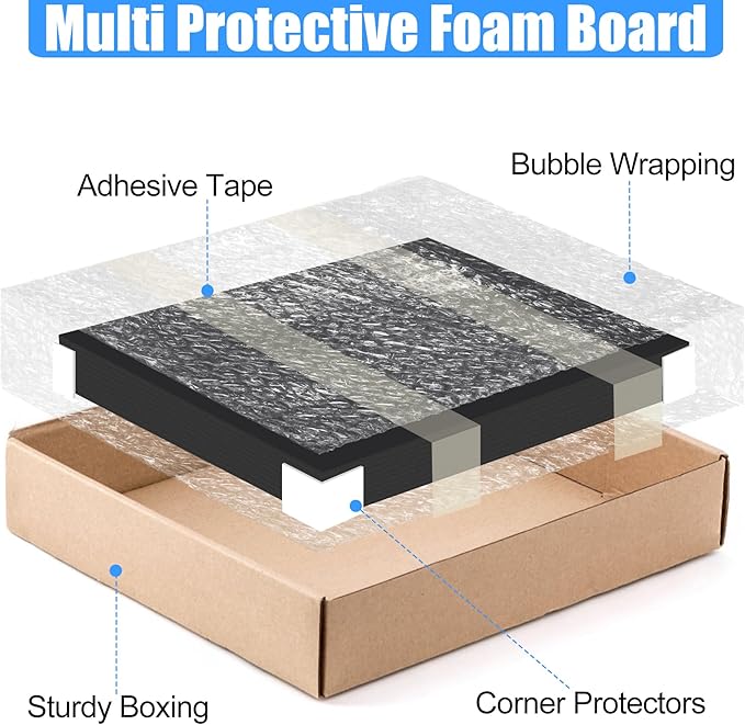 ToLanbbt 12 Pack Black Foam Board, 18 x 24 x 3/16" Thick Foam Core Acid Free Poster Foamboard for Art Craft Projects, Painting, Displaying, Signage, Wedding, School