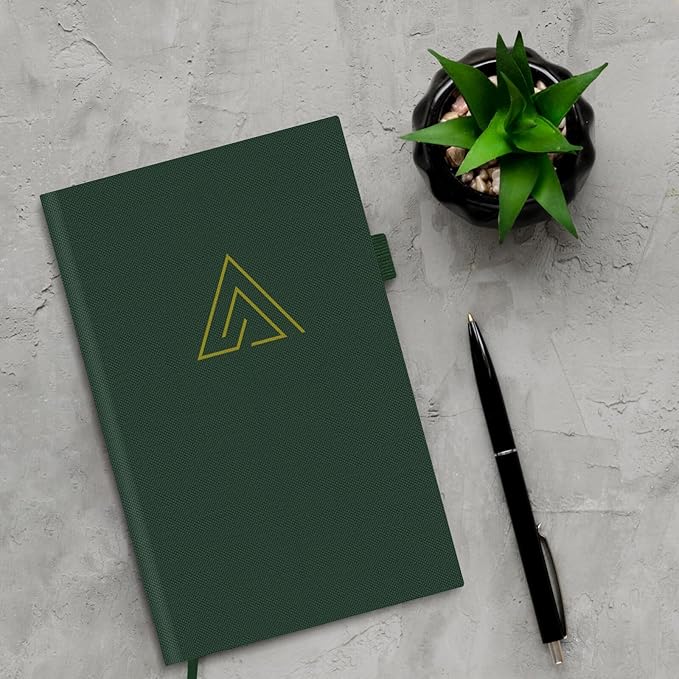 Self-Mastery Journal for Men - Gratitude and Productivity Journal for More Happiness, Positivity, Growth, Mindfulness, Self Care and Reflection - Guided Inspirational Journals for Men & Women