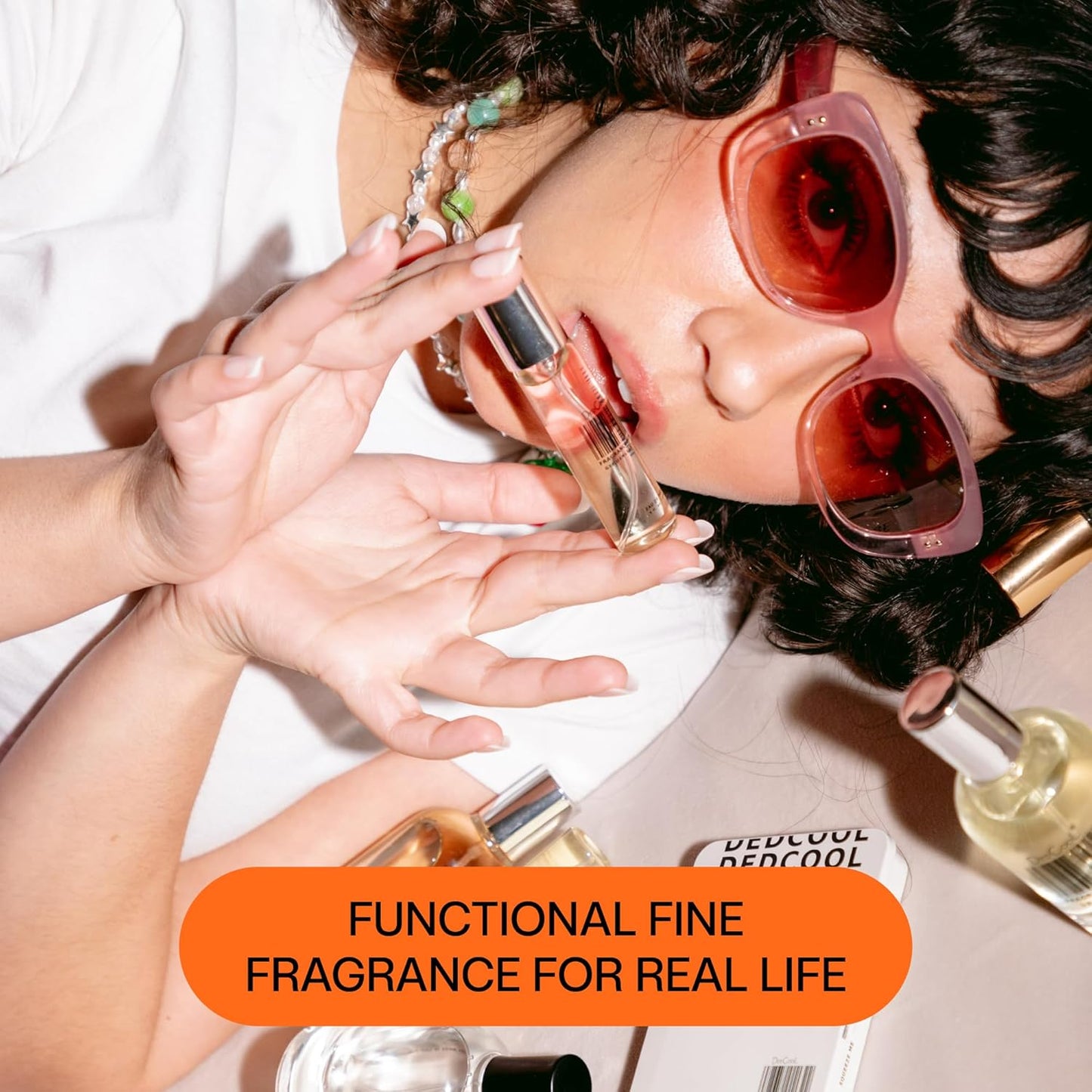 DedCool Eau de Parfum (Red Dakota- 0.5 fl oz) w/Notes of Gardenia, Amber, Bergamot, Perfume for Men and Women, Luxury Fragrance, Long Lasting, w/Essential Oils, Non-Toxic, Vegan, Fragrance For All