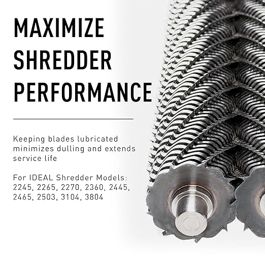 IDEAL Special High-Cling Lubricating Oil for ideal Shredders: Non-Toxic, Non-Detergent, Extend Life of Your Shredder (1 Bottle, 16 OZ)