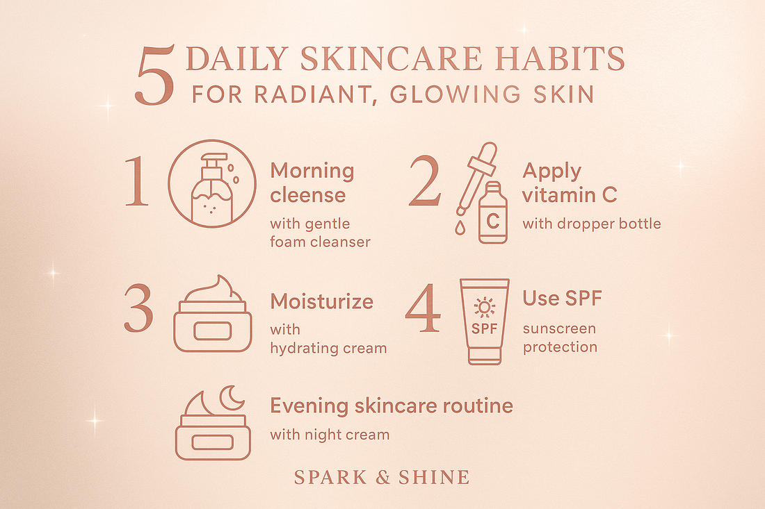 5 Daily Skincare Habits for Radiant, Glowing Skin