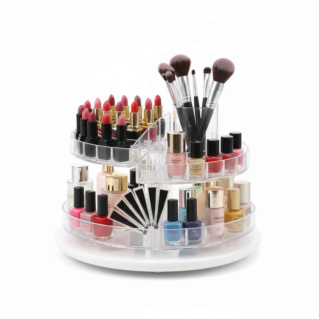 Rotating Makeup Organizer
