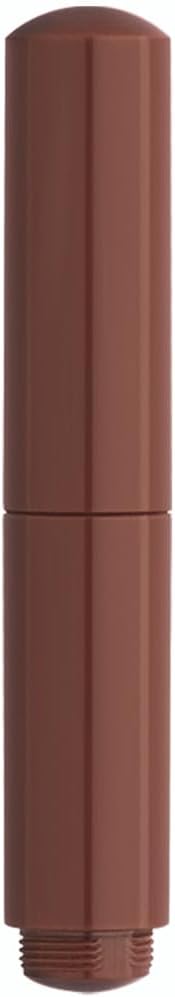 czxwyst Majohn Wancai 2.0 Mini Pocket-Size Eyedropper Fountain Pen (F Nib 0.5mm, Maillard Brown)