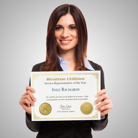 PaperDirect Blue on White Classic Specialty Certificates, 8½ x11, Foil Accents, 50 Count, Certificates And Awards Paper, For School, Work, Diplomas & Award Certificates