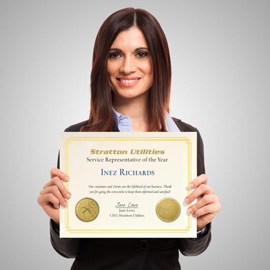 PaperDirect Foil Elegance Specialty Certificates, 50 Sheets of 38lb White Paper, 8½" x 11", Double Red Foil Border, Perfect for Awards, Students, Employees, Volunteers, Course Completion, Diplomas