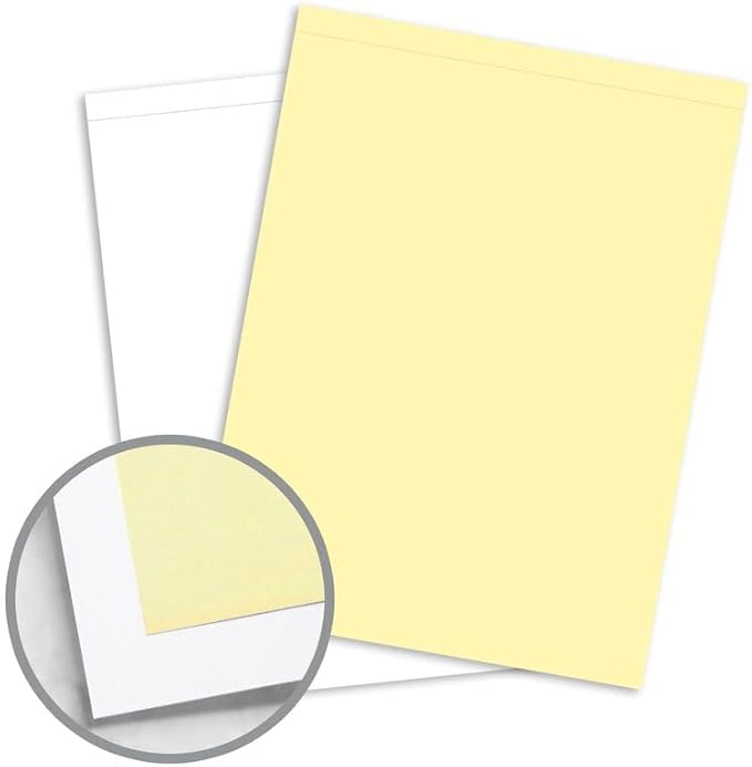 Limited Papers (TM), Carbonless Sheets, Superior, Pre Collated, Multi part, Bond Finish. (2 Part Straight, 8.5 x 11, White/Canary (5914), 20 Reams)