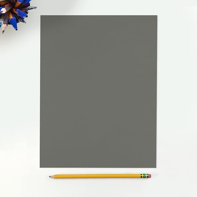 LUXPaper 8.5" x 11" Paper | Letter Size | Smoke Gray | 80lb. Text | 250 Qty