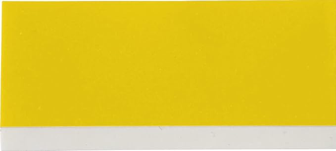 Brady Authentic (M21-375-595-YL) All-Weather Vinyl Label for Indoor/Outdoor ID, Lab and Equipment Labeling, Black on Yellow- For M210, M210-LAB, M211, BMP21-PLUS and BMP21-LAB Printers, .375" W, 21' L