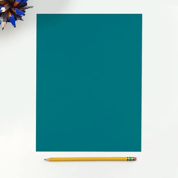 LUXPaper 8.5" x 11" Paper | Letter Size | Teal | 80lb. Text | 250 Qty