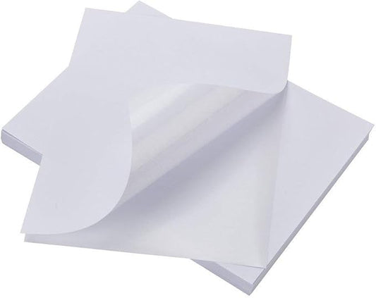 BESTEASY Sticker Paper 8.5" x 11" Full Sheet Label Stickers for Laser & Inkjet Printers, Self-Adhesive Paper Shipping Labels (4000 Sheets,4000 Labels)
