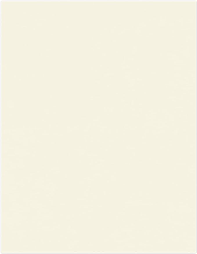 LUXPaper 8.5" x 11" Classic Crest Paper | Letter Size | Baronial Ivory | 24lb. Text | 50 Qty