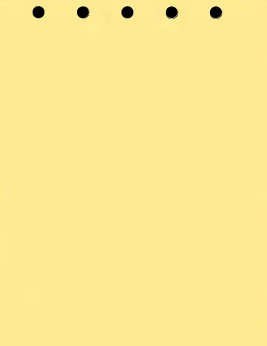 Limited Papers(TM) Writing and Copy Paper, Variation of Colors 8.5" x 11", 5 Hole Top-Punched, 20 Pound Text, 500 Sheets Per Ream. (2500, Buff)