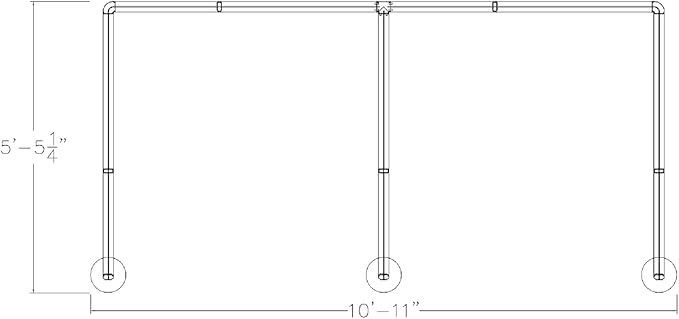 2 Person Workstation Wall Partition | Powered Cubicle Workstations | Privacy Office Divider 2 Work Stations | U Shape Cubicle | Emerald Collection | 5x5x65 H | Slate