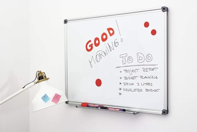 edding 360 whiteboardmarker - blauw - 10 whiteboardstiften - ronde punt 1,5 - 3 mm - boardmarker uitwisbaar - voor whiteboard, flipchart, magneetbord, prikbord, memobord - sketchnotes - navulbaar