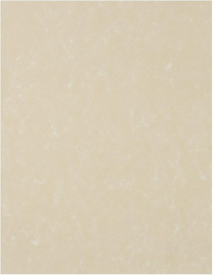 LUXPaper 8.5" x 11" Paper | Letter Size | Cream Parchment | 60lb. Text | 1,000 Qty