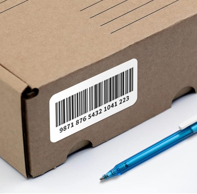POLYSELLS Self Adhesive 2"x4" Address Shipping Labels, 10UP White Sticker FBA Labels, Inkjet/Laser Printer Compatible, 10 Labels/Sheet, 250 Sheets/2500 Labels