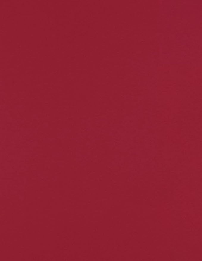 LUXPaper 8.5" x 11" Paper | Letter Size | Garnet Red | 80lb. Text | 50 Qty
