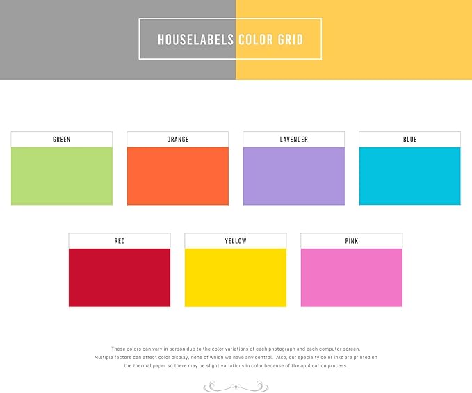 HOUSELABELS 4" x 6" Red Shipping Labels on 1" Core Compatible with Zebra and Rollo Printers, 4 Rolls / 250 Labels per Roll