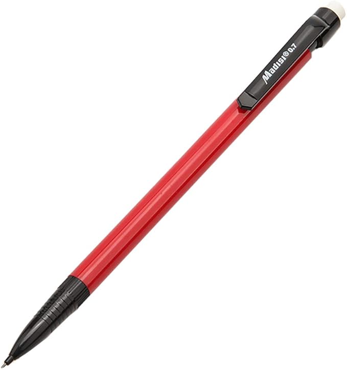 Madisi Mechanical Pencil, 0.7mm Medium Point, HB #2 Lead, Assorted Barrels, 144-Count