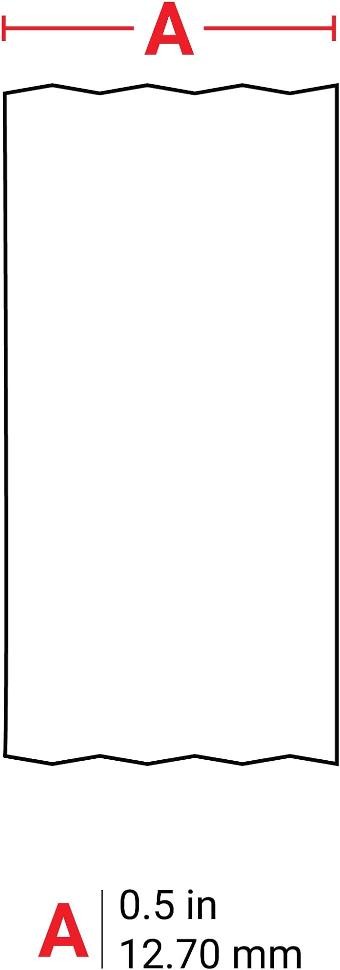 Brady Authentic (M21-500-595-GN) All-Weather Vinyl Label for Indoor/Outdoor ID, Lab and Equipment Labeling, White on Green- For M210, M210-LAB, M211, BMP21-PLUS and BMP21-LAB Printers, .5" W, 21' L