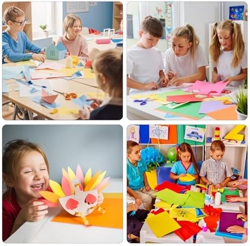 Black Cardstock Bulk 40 Sheets 8.5 x 11 Inches, 180GSM/65LB Colored Card Stock Paper, Construction Craft Paper for DIY Crafts, Card Making, Scrapbooking & Printing