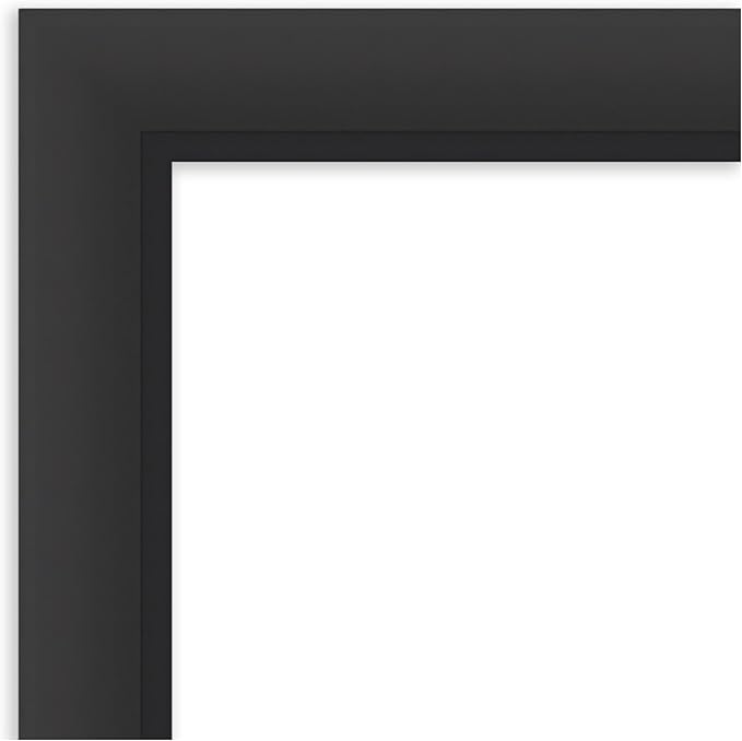 Amanti Art Black Framed Magnetic Board 29x41 Large Vision Board for use with Magnets, 100% Metal Sheet to Display Items as Office Decor or for Home Organization in mudroom, Kitchen or Kids Room