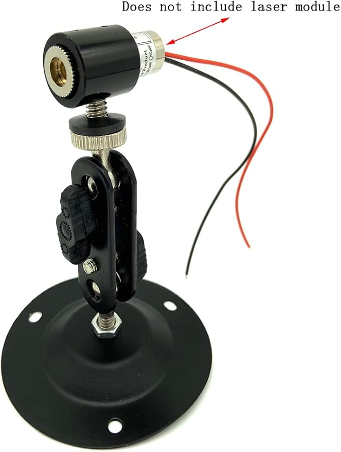 Laser Positioning Bracket Laser Module Fixing Bracket 360-degree Adjustable Positioning Bracket 12mm (12mm-1packs)