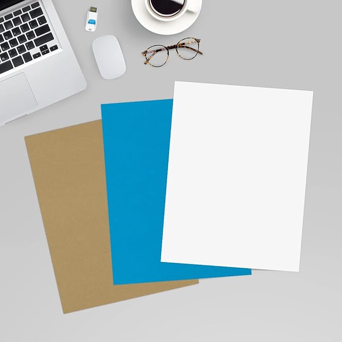 LUXPaper 8.5" x 11" Classic Crest Paper | Letter Size | Brilliant White | 70lb. Text | 1,000 Qty