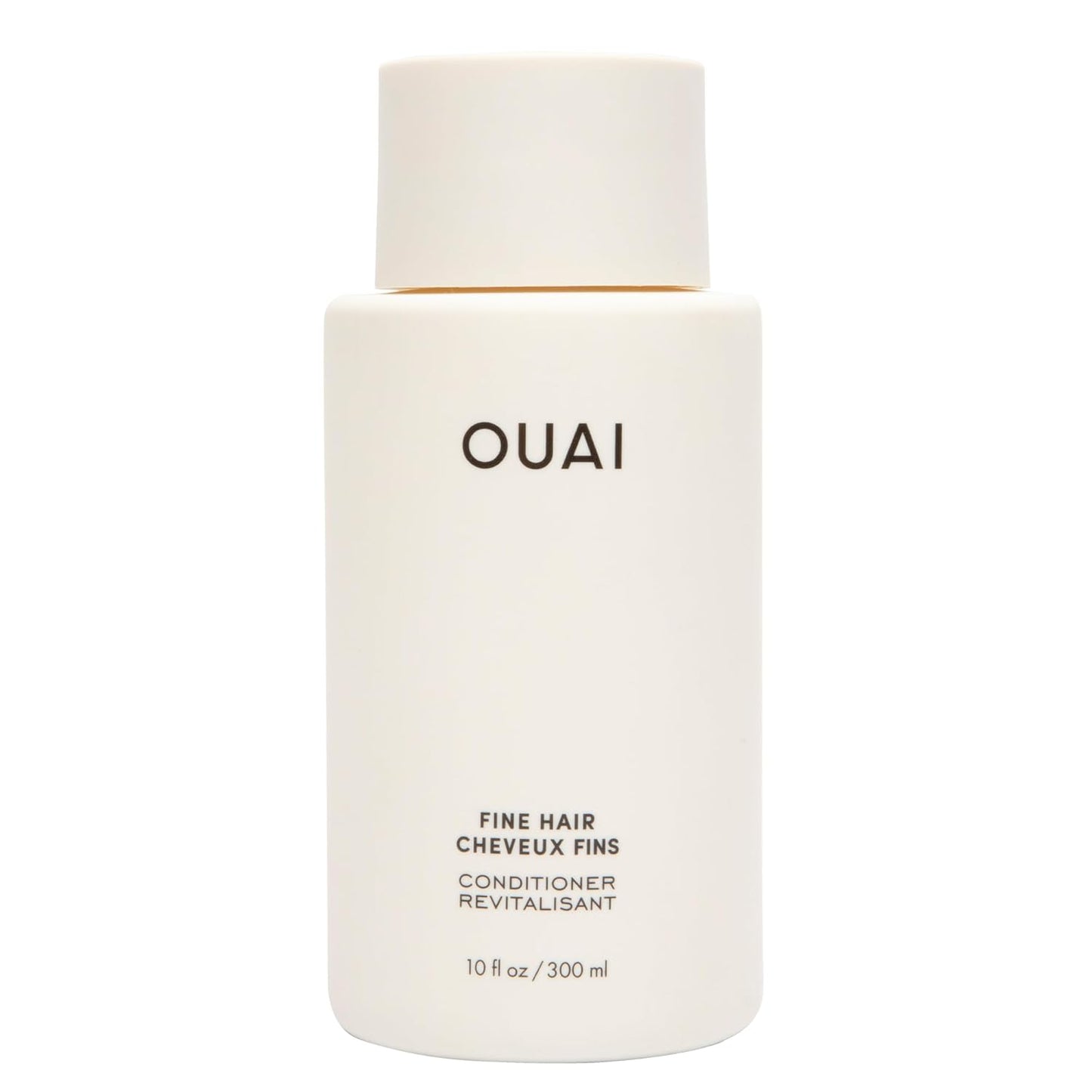 OUAI Fine Hair Conditioner - Volumizing Conditioner for Fine Hair Made with Keratin, Biotin and Chia Seed Oil - Adds Softness, Bounce and Volume - Free from Parabens, Sulfates, and Phthalates (10 Oz)