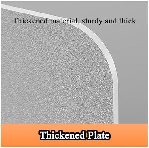 Frosted Acrylic Privacy Panel for Free Standing Desk - Portable Divider for Office & Home - Student Test Shield - Enhances Focus & Reduces Distractions
