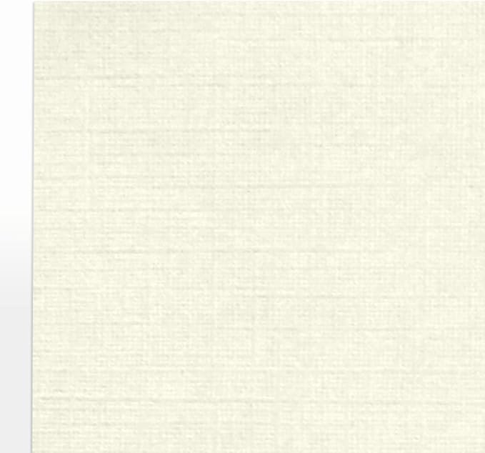 LUXPaper 8.5" x 11" Classic Linen Paper | Letter Size | Natural White | 70lb. Text | 1,000 Qty