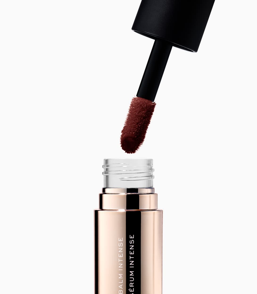 MAKE Beauty Serum Balm Intense, Hydrating Lip Gloss. Pigmented Vegan Moisturizing Lip Oil with Plumping Effect. Lip Emollient Treatment for Soft, Smooth, Shiny Lips - Shade, Purple Paradigm