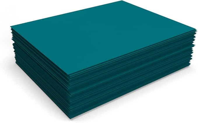 LUXPaper 8.5" x 11" Paper | Letter Size | Teal | 80lb. Text | 500 Qty