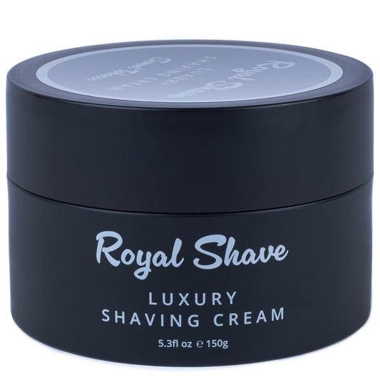 Luxury Shaving Cream for Men by Royal Shave, Rich, Soothing, Moisturizing, Hydrating & Nourishing Cream for Smooth, Close Shave (Made in UK) Bergamot