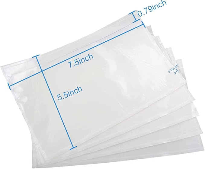 Coopaty Packing List Envelopes 7.5"x5.5" Pouches Invoice Enclosed Adhesive Bags (2000 Pack)