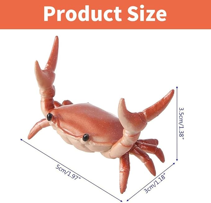 Crab Pen Holder for Desk, Cute Multifunctional Weightlifting Desk Crab Pencil Holder Organizer for Pens, Pencils & Makeup, Funny Desktop Decor Gift for Home Office School (Green)