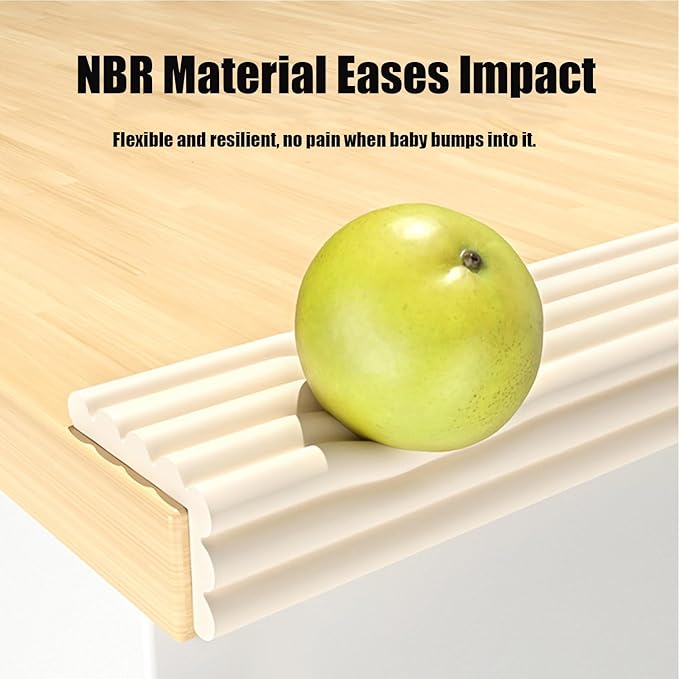 Edge Protector for Baby, Corner Protector for Baby, Soft Foam Furniture Edge Bumper Guards, Desk Edge Cushion, Baby Proofing Edge Corner Protector for Table, Fireplace 6.5ft Pink