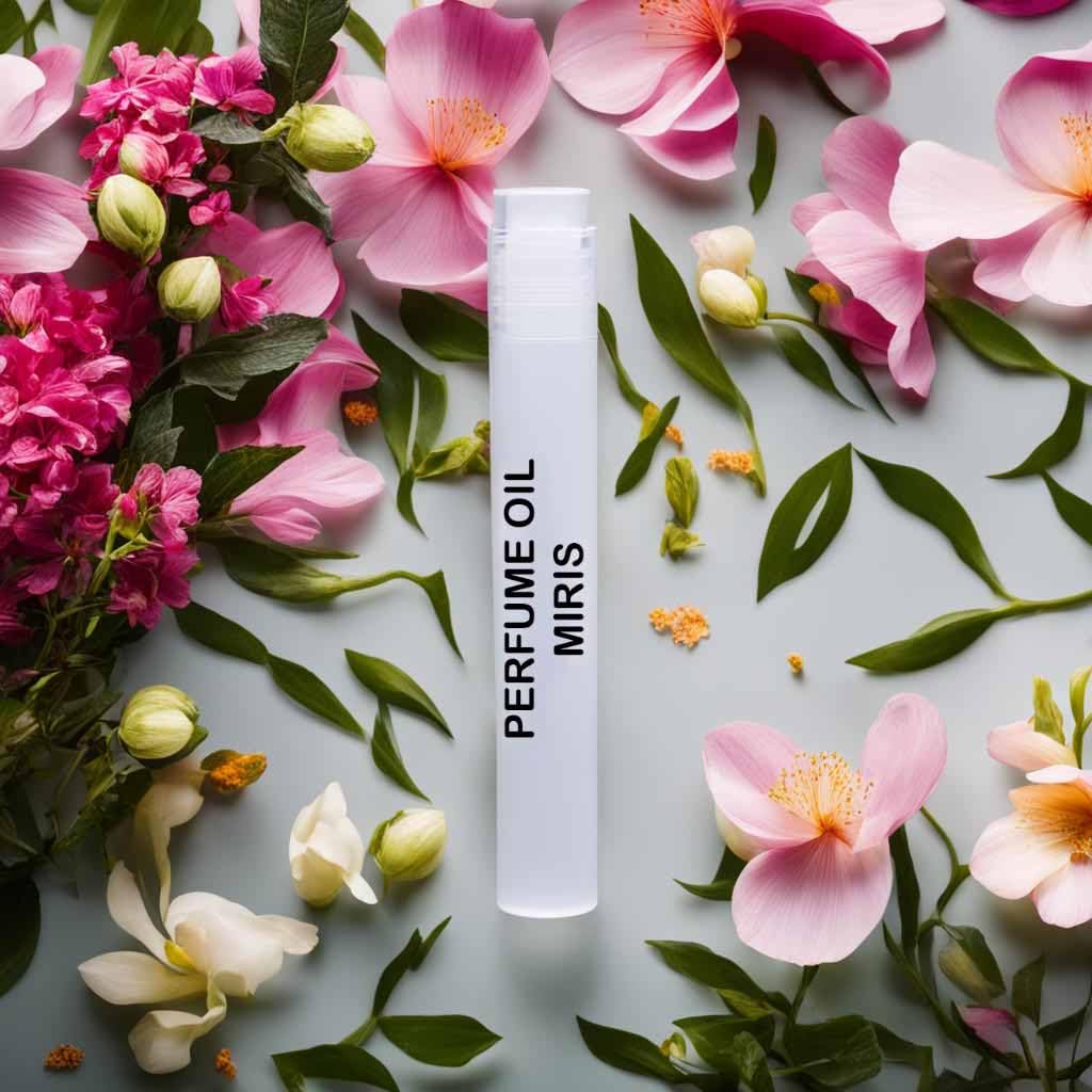 MIRIS Perfume Oil No. 1823, Inspired by Amethyst, Long-Lasting Women Roll-On, Rollerball 0.34 Fl Oz / 10 ml