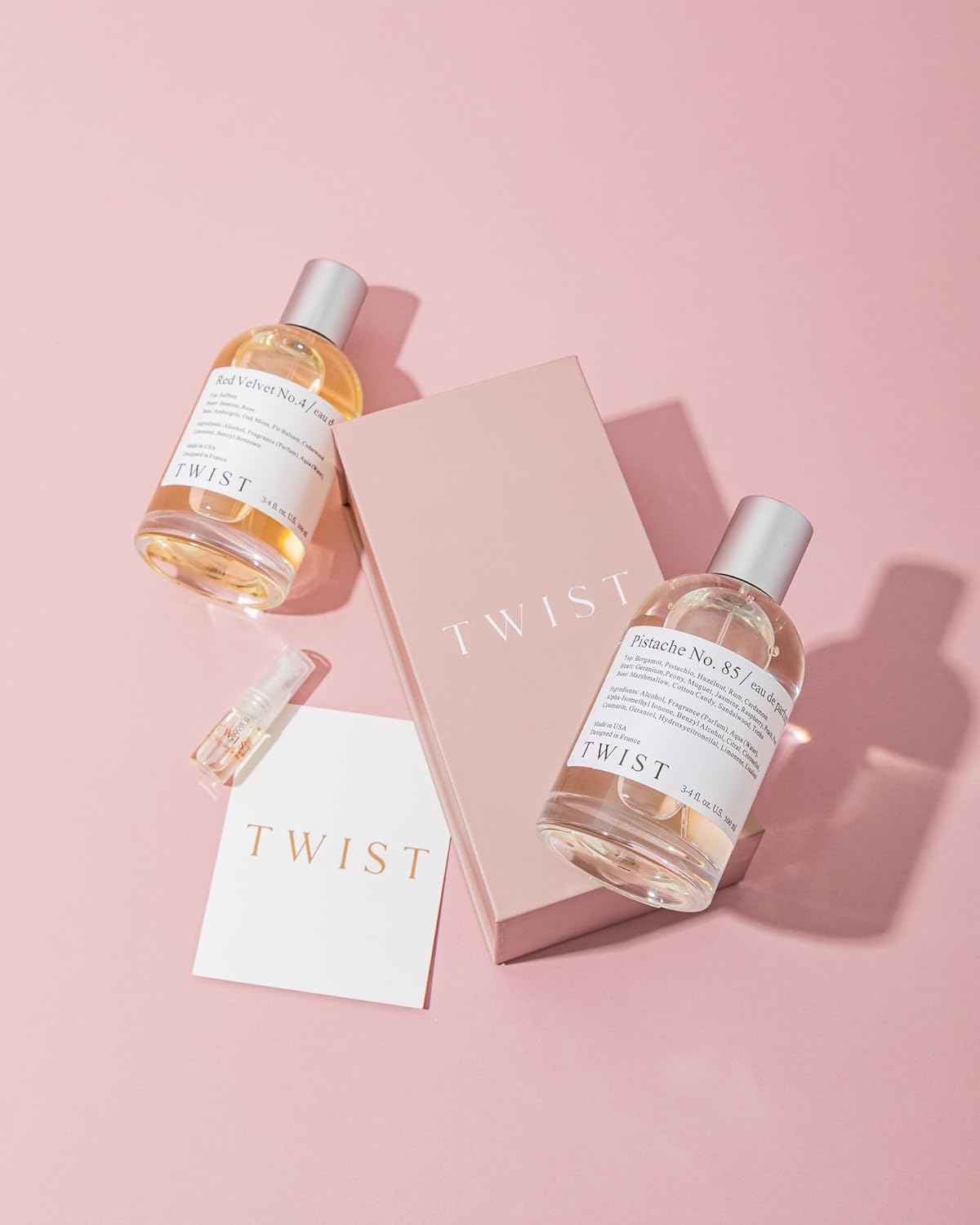Twist Bang Bang No. 91 Inspired by Juliette H. a G. Not A Perfume, Long Lasting Perfume For Women, Musk & Powder, Clean Ingredients, Fragrance - Spray 100 ml | 3.4 fl. oz.