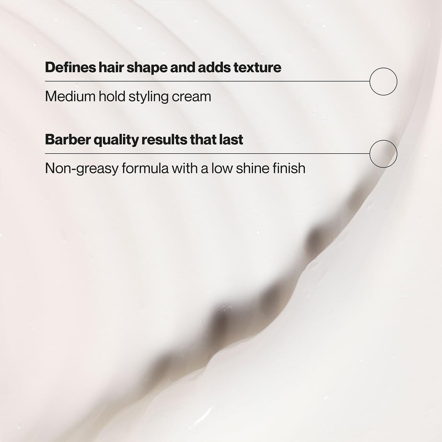 Suave+ Defining Cream for Men’s Hair Styling, 4-Pack – Medium Hold, Low Shine, Barber Essentials, 1.75 Oz Ea