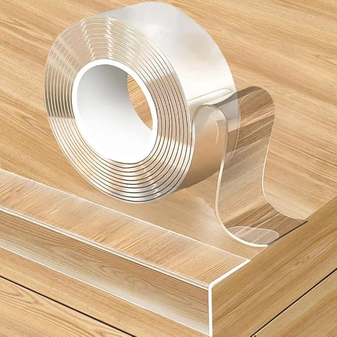 Baby Proofing Edge Protector for Kid Clear Edge Protector Strip Safety Corner Guards Child Proof Corner Bumper for Furniture 1.2in x 9.84ft